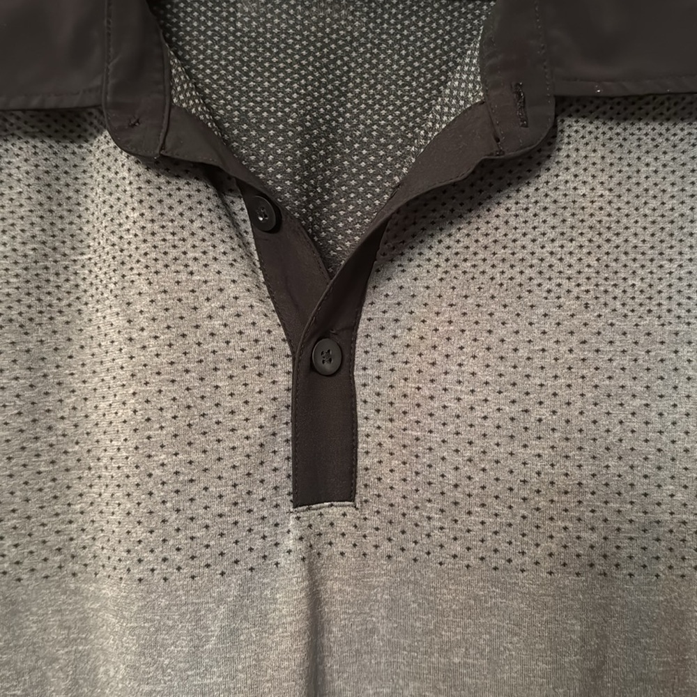 Men's Gray Polo Shirt